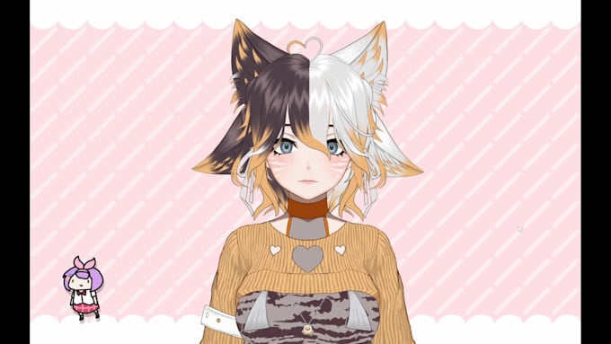 create and rig a high quality live2d vtuber avatar model