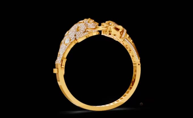 do custom leopard panther bracelet