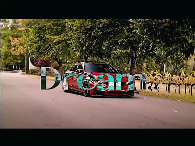 do cinematic, asthetic car video edits