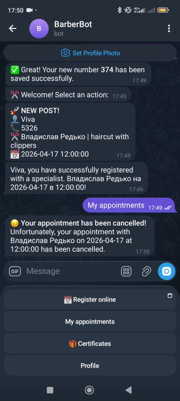 build a professional telegram mini app or booking bot