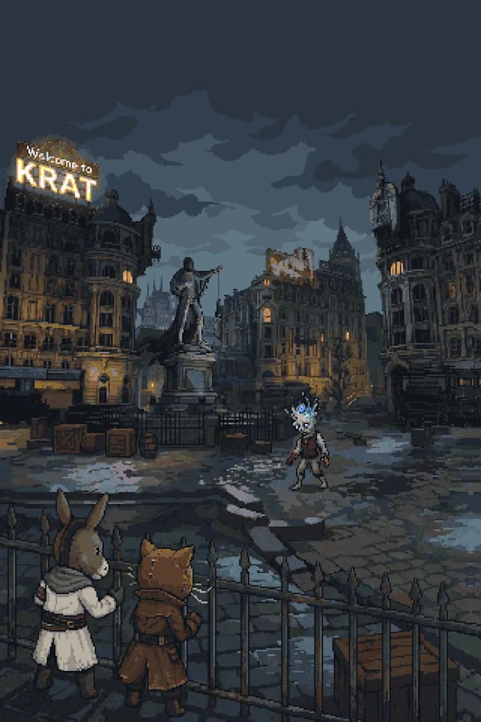 do pixel art animations for you