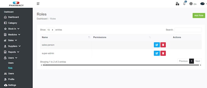build laravel pharmacy pos and inventory system