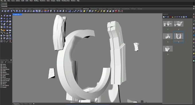 create detailed 3d architectural and game environments