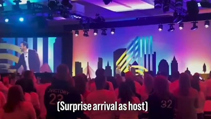 create an engaging professional speaker reel or sizzle reel