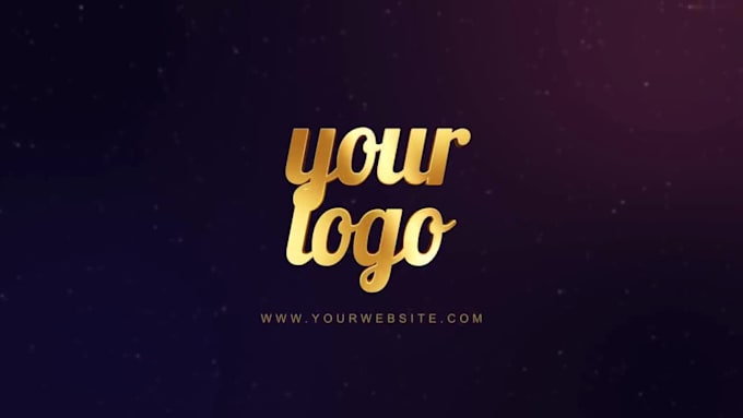 create a christmas greeting video with your logo