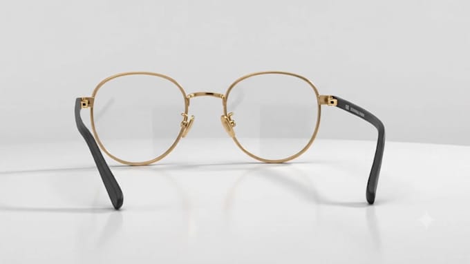 create photorealistic 3d sunglasses renders and animations