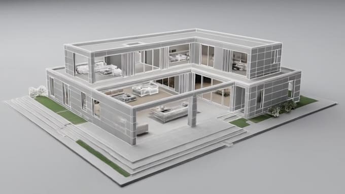 do autocad 2d floor plan, 3d floor plan design architectural 3d rendering