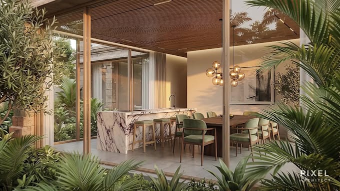 design ultra realistic interior 3d renders