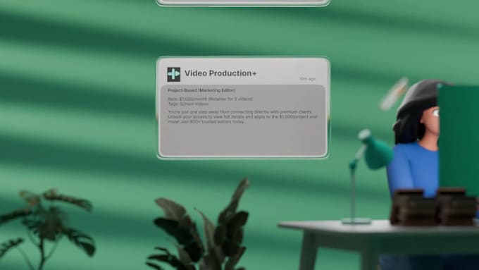 create a 3d saas promo video and software launch ad
