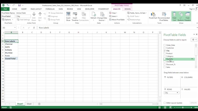 do excel data cleaning and data analysis