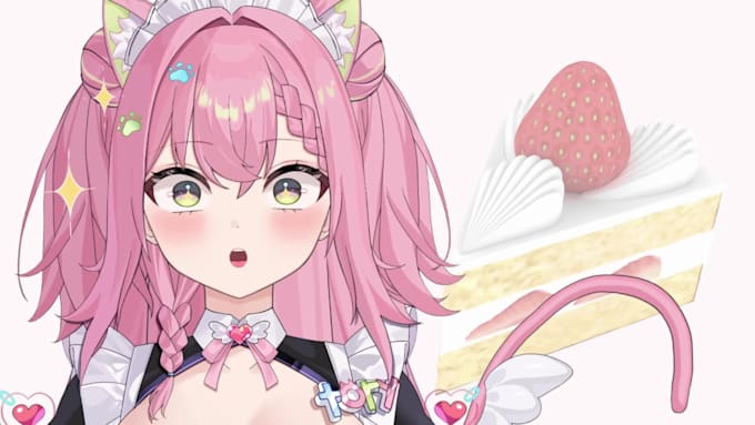 design live2d model, live 2d vtuber model, live 2d vtuber commission, 2d vtuber