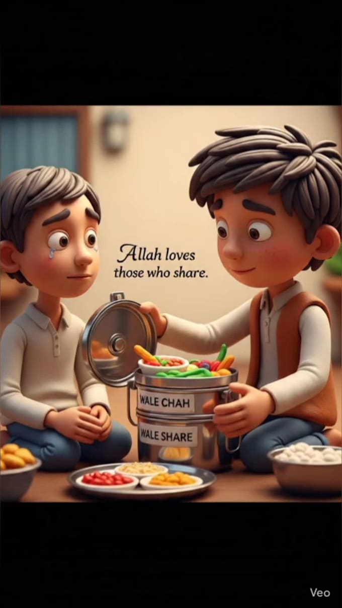 create beautiful ai islamic videos, stories, nasheed clips