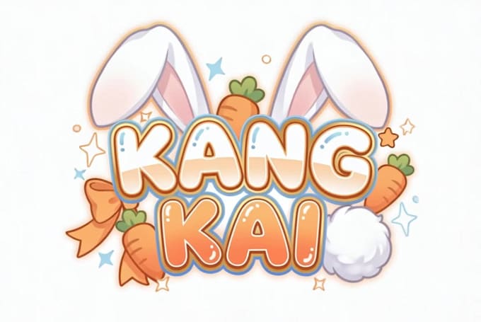 cute custom vtuber logo