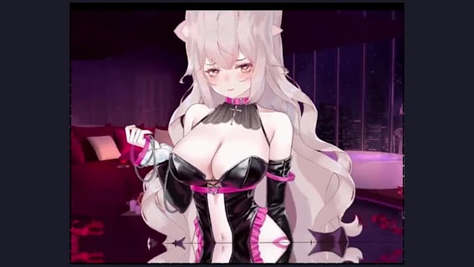 live2d anime vtuber model live2d rigging vtuber character design for streaming