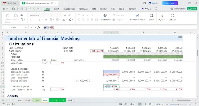 f model for startup