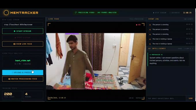 develop ai computer vision applications using python, yolov8, fastapi and opencv