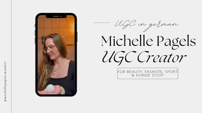 create professional authentic ugc videos in german, deutsch