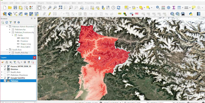 do gis mapping, map digitization, and qgis projects
