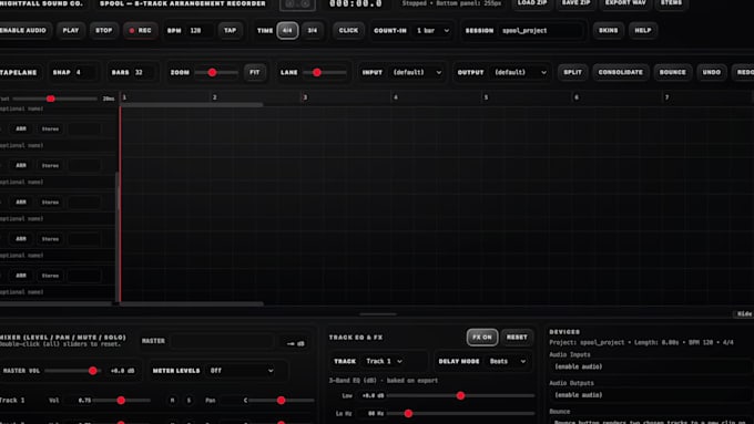 build a custom browser based experience or creative website