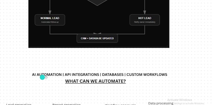 build custom automtions and websites for your buisness