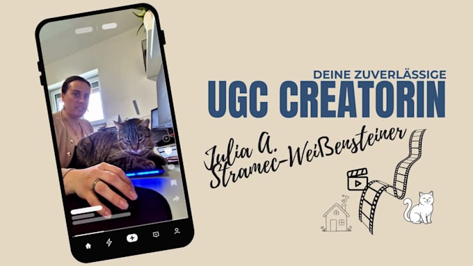 echte natürliche ugc videos auf deutsch oder englisch