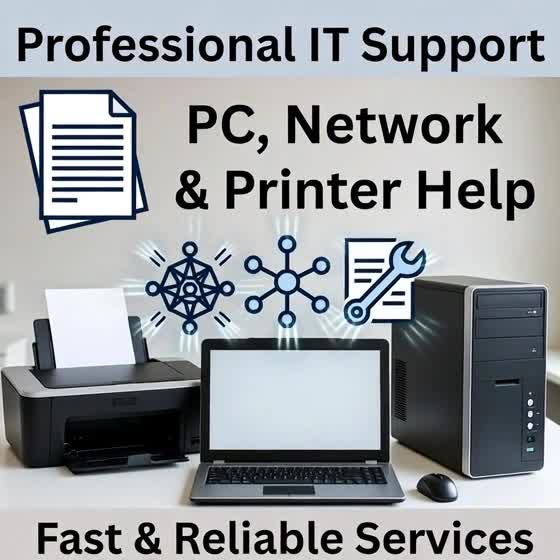 provide professional IT support printer fix windows PC issue