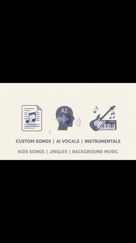 create a custom ai generated song based on your purpose