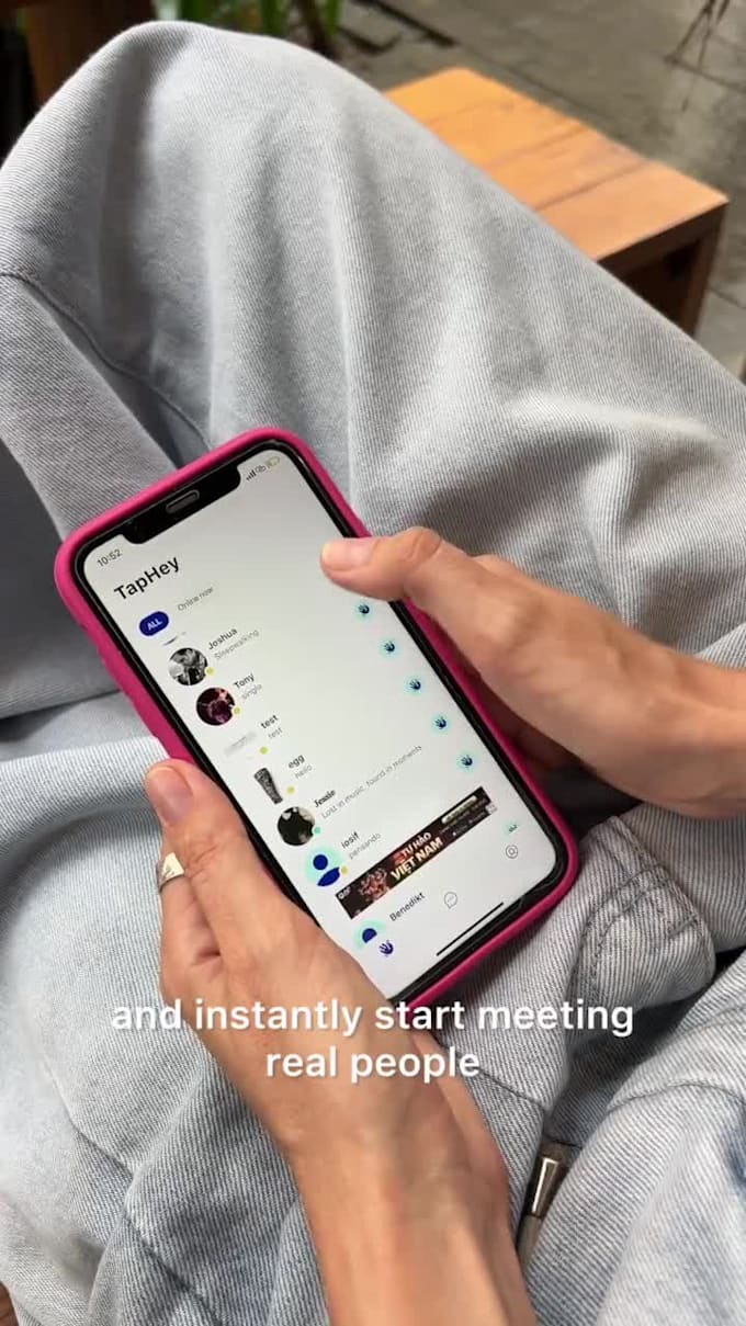create promotional human ugc for the app