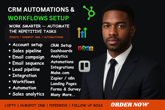 setup hubspot real estate crm zapier integration follow up boss lofty crm zoho