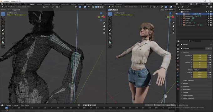 optimize avatar for talkinghead,google cloud tts,threejs glb,r3f,idle animation