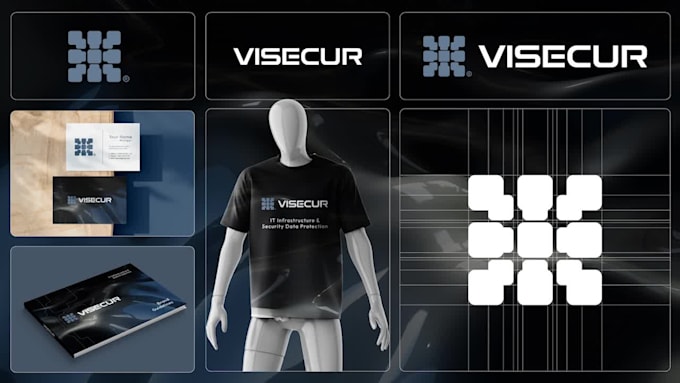 design a logo and brand style guide with complete brand identity