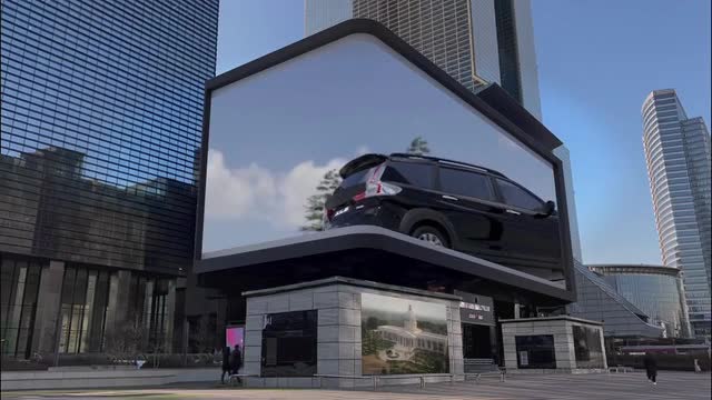 create 3d cgi animation cgi vfx ads 3d anamorphic animation billboard animation