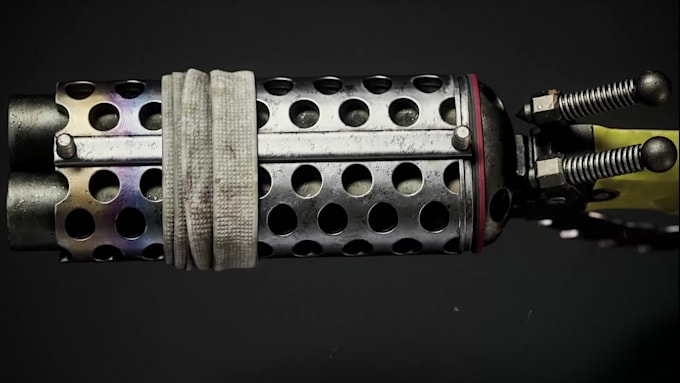 do a 3d weapon model