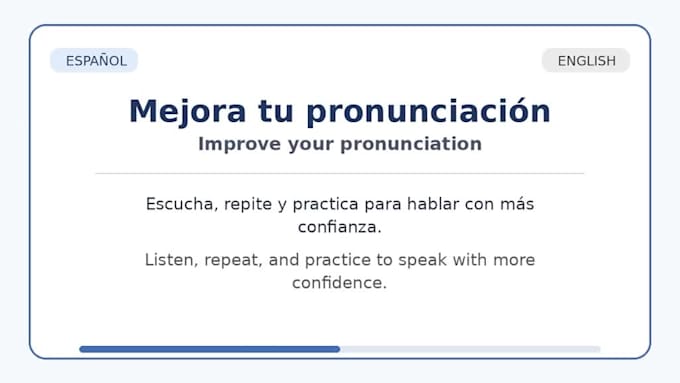 practica conversacion real y mejora tu español ya