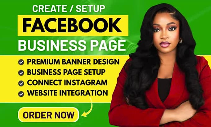 create and setup facebook business page