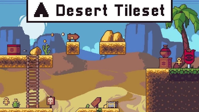 Do top down pixel art tileset game assets rpg tileset game sprite tile ...