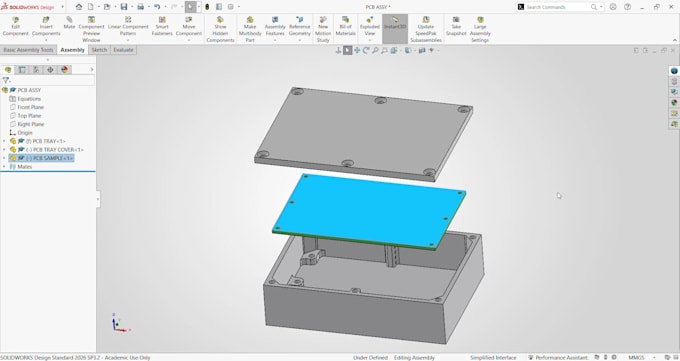 3d custom pcb enclosures and electronic housing models