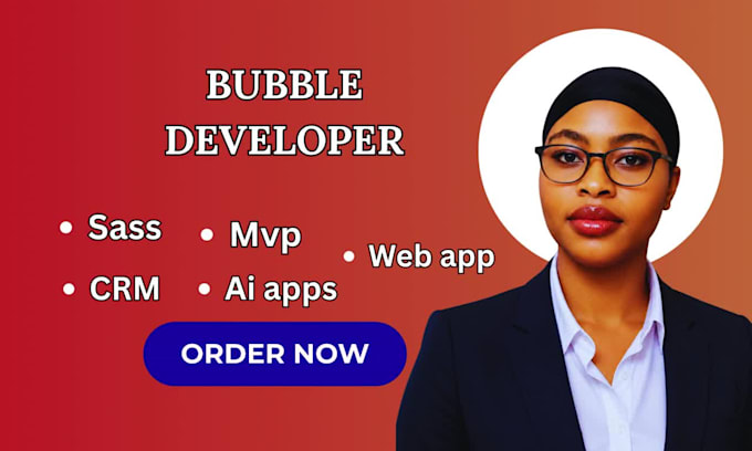 build bubble website, saas io bubble mvp bubble io bubble ai as bubble developer