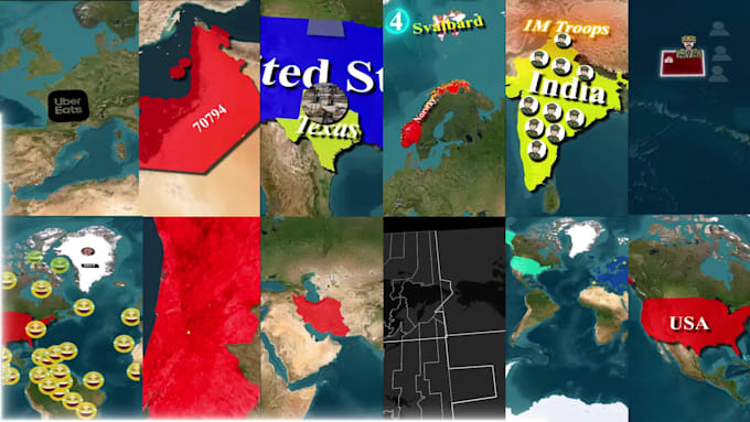 create map animation video using geo layers 3