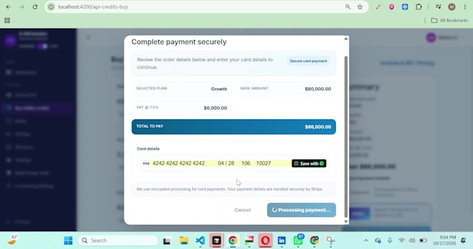 do paypal integration and stripe payment gateway setup