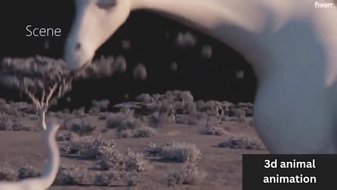 do realistic 3d animal model, 3d rigging, 3d animation, vfx and cgi compositing