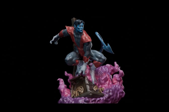 sculpt hero or collectible characters for 3d printing