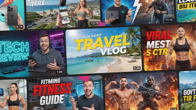 draw best youtube thumbnail