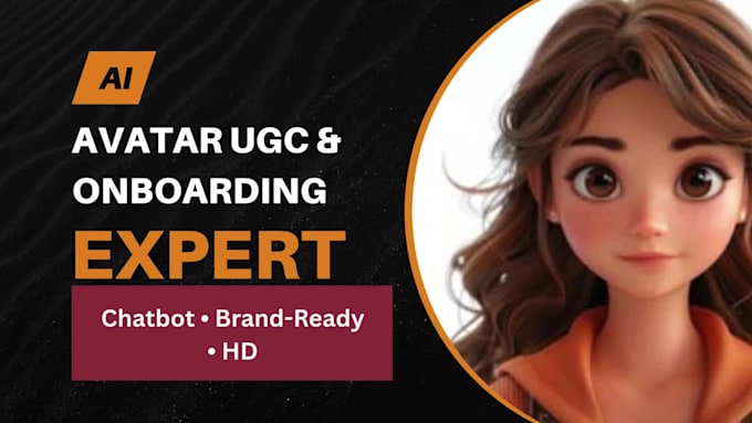 create ai avatar ugc, chatbot and onboarding content