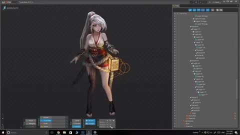 do 3d game character animation 3d rigging model unreal engine ue5 game animation