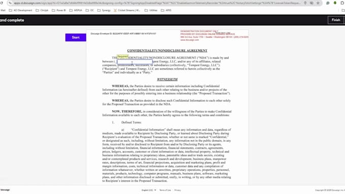 integrate esignature API with your platform