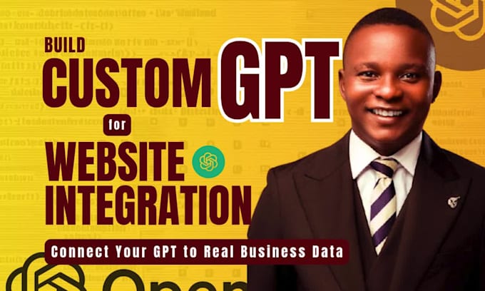be chatgpt developer build custom gpt chatbot for chatgpt websites integration