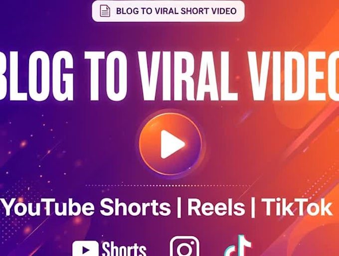 convert blog post into viral short video with SEO