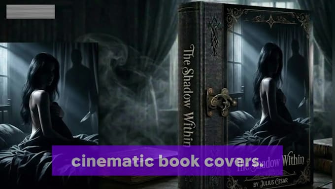 design epic dark fantasy and horror book covers
