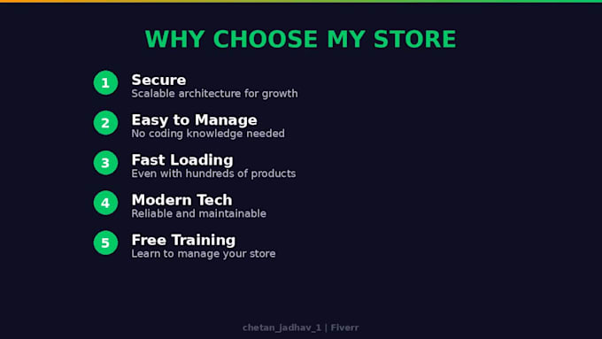 develop a full ecommerce website with payment integration